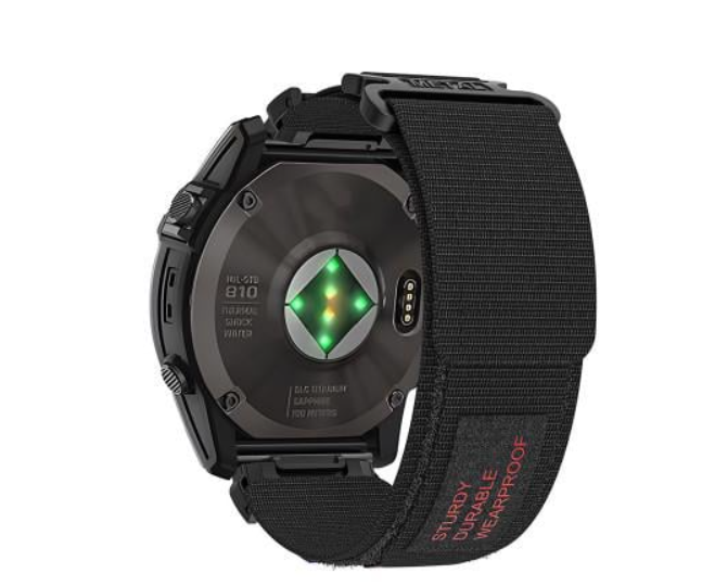 Ремінець Nylon Loop для смарт-годинників Garmin Fenix 7X/7X Pro/6X/6X Pro 26 мм Чорний Ремінець Nylon Loop для смарт-годинників Garmin Fenix 7X/7X Pro/6X/6X Pro 26 мм Чорний