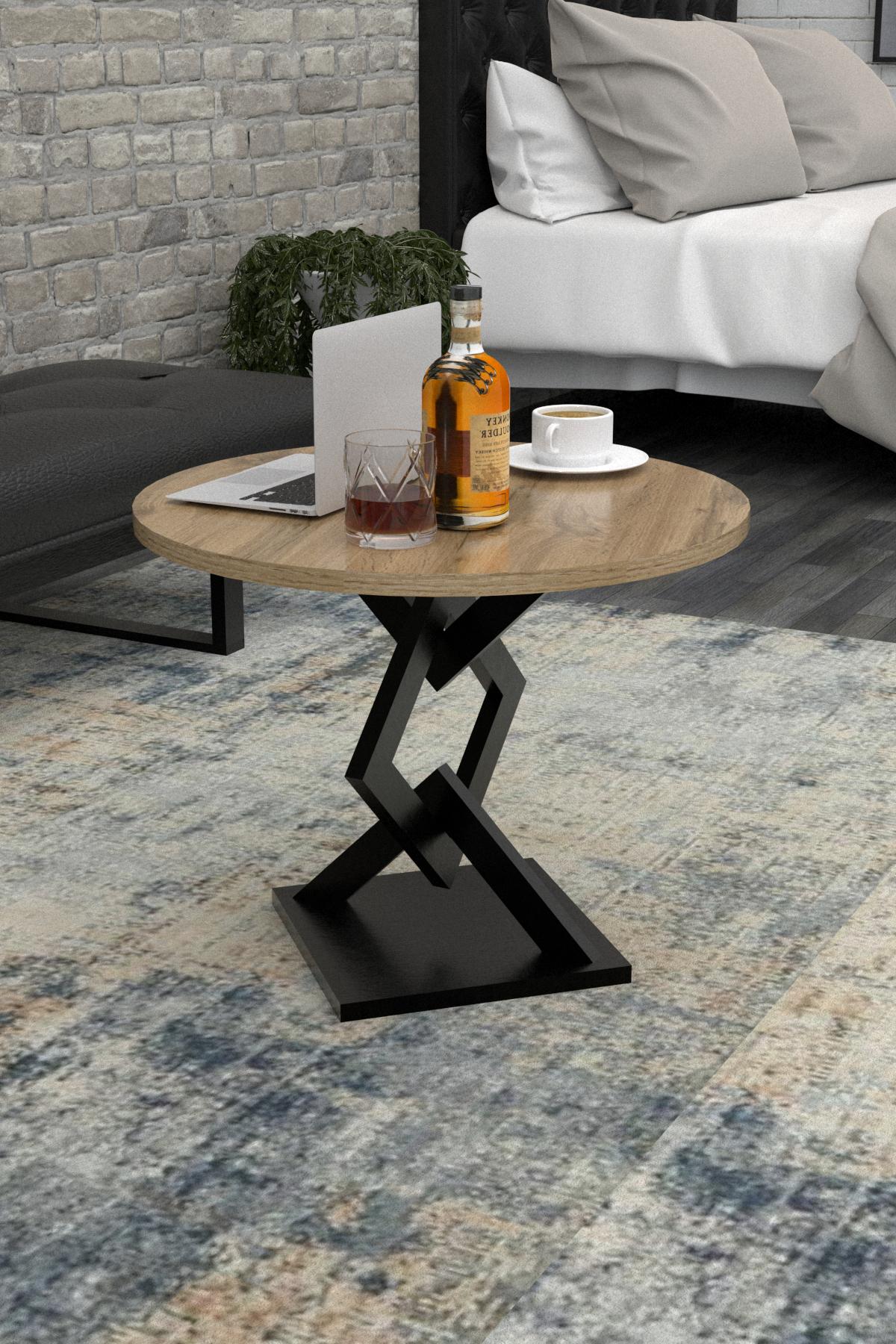 Журнальний столик EcoLoft Геліос DSP-1132 в стилі Лоф Дуб Аппалачі (23296102) - фото 2 Журнальний столик EcoLoft Геліос DSP-1132 в стилі Лоф Дуб Аппалачі (23296102) - фото 2