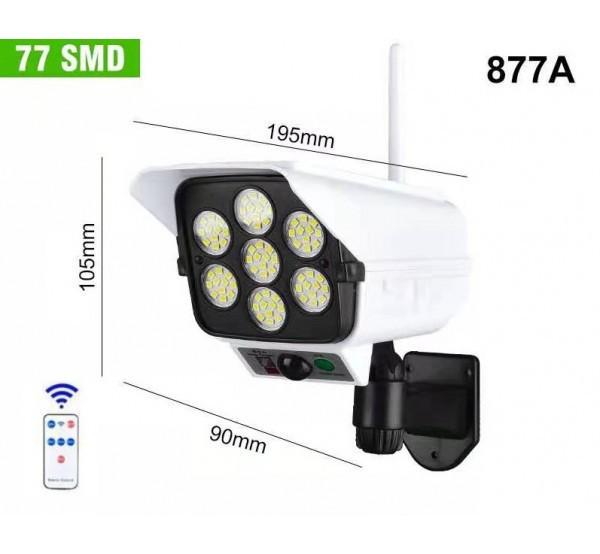 Ліхтар вуличний LED Solar Light CL-877A 180W на сонячній батареї з датчиком руху у формі камери + пульт управління (10012343) - фото 4 Ліхтар вуличний LED Solar Light CL-877A 180W на сонячній батареї з датчиком руху у формі камери + пульт управління (10012343) - фото 4