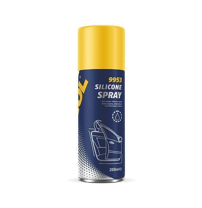 Мастило проникаюче Mannol Silicone Spray силіконове 200 мл (9953)