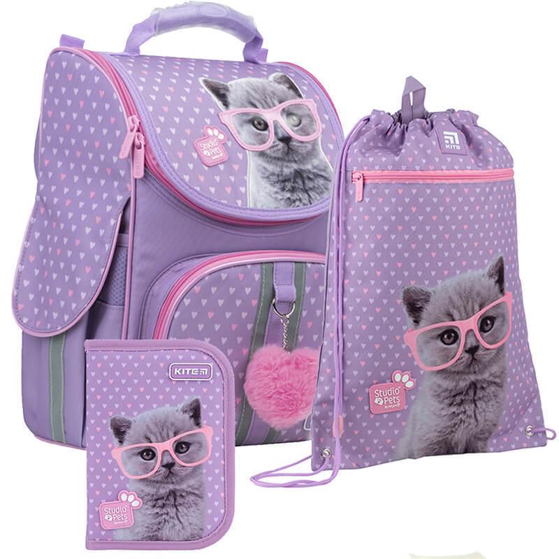 Рюкзак школьный с пеналом и сумкой для обуви Kite Wonder 501S SP (SET_SP22-501S)