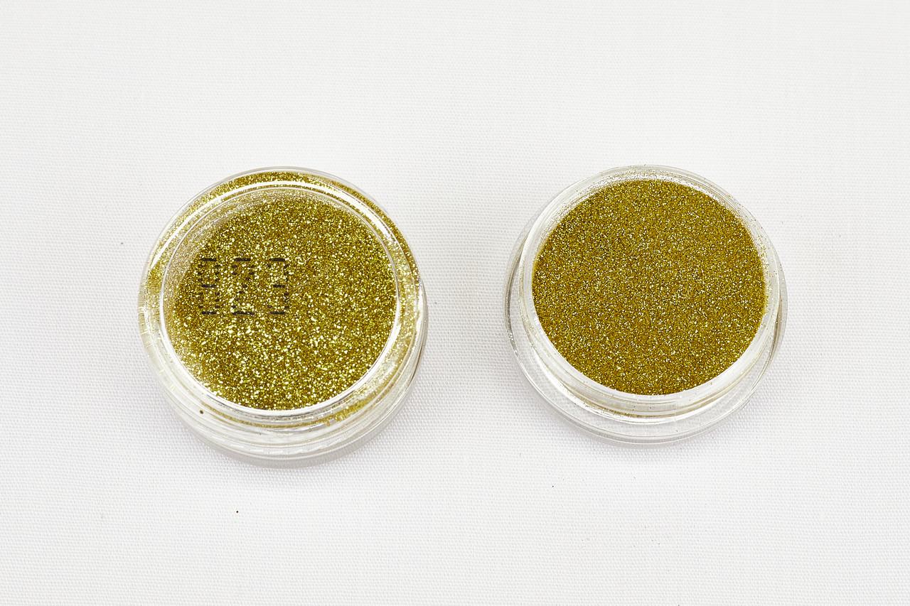 Глітер 823 0,07 мм 1/360 2 мл Золотий (078231) - фото 2 Глітер 823 0,07 мм 1/360 2 мл Золотий (078231) - фото 2