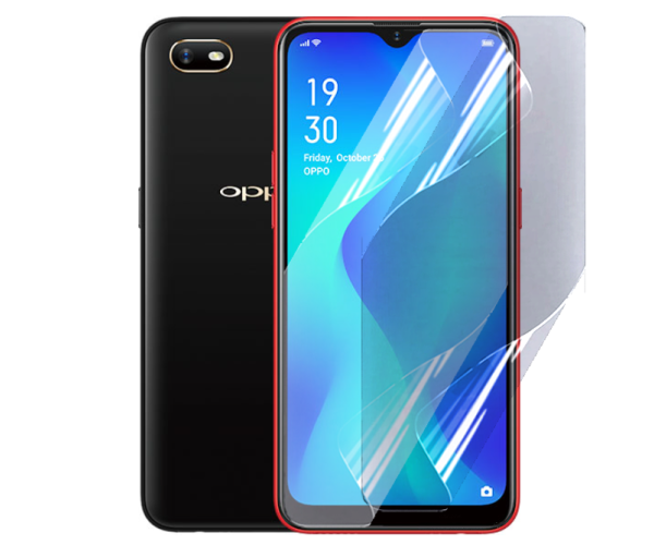 Противоударная гидрогелевая пленка Hydrogel Film для Oppo A1k, Transparent