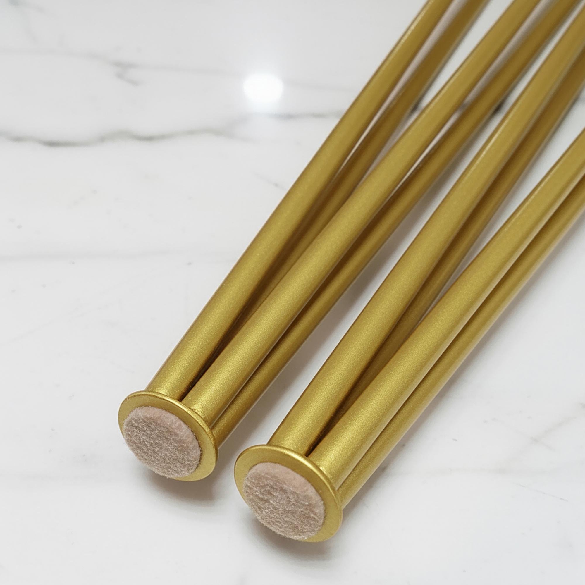 Ножка-шпилька для журнального стола из металла 450 мм Золотой (1147) - фото 3 Ножка-шпилька для журнального стола из металла 450 мм Золотой (1147) - фото 3