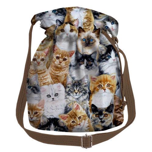 Сумка мешок женская Presentville Torba Котята (TOR CAS025 SE)