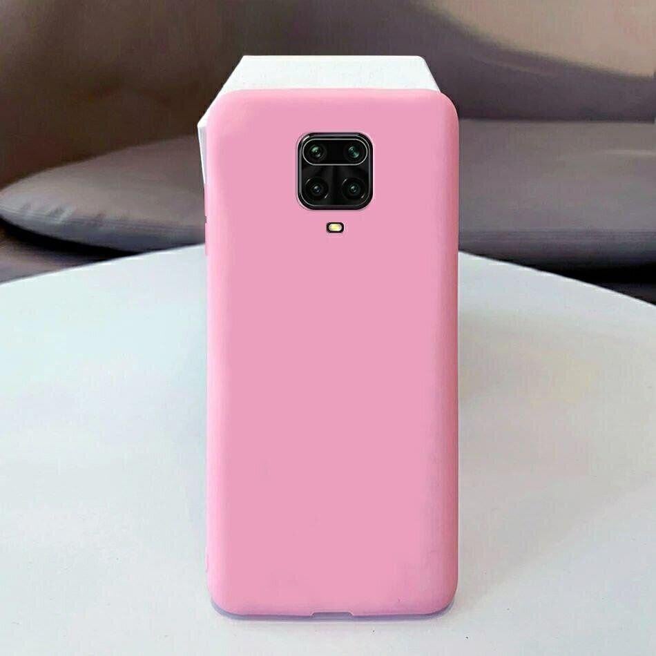 Чехол Candy Silicone для Xiaomi Redmi Note 9s / Note 9 Pro Розовый (085308_6)