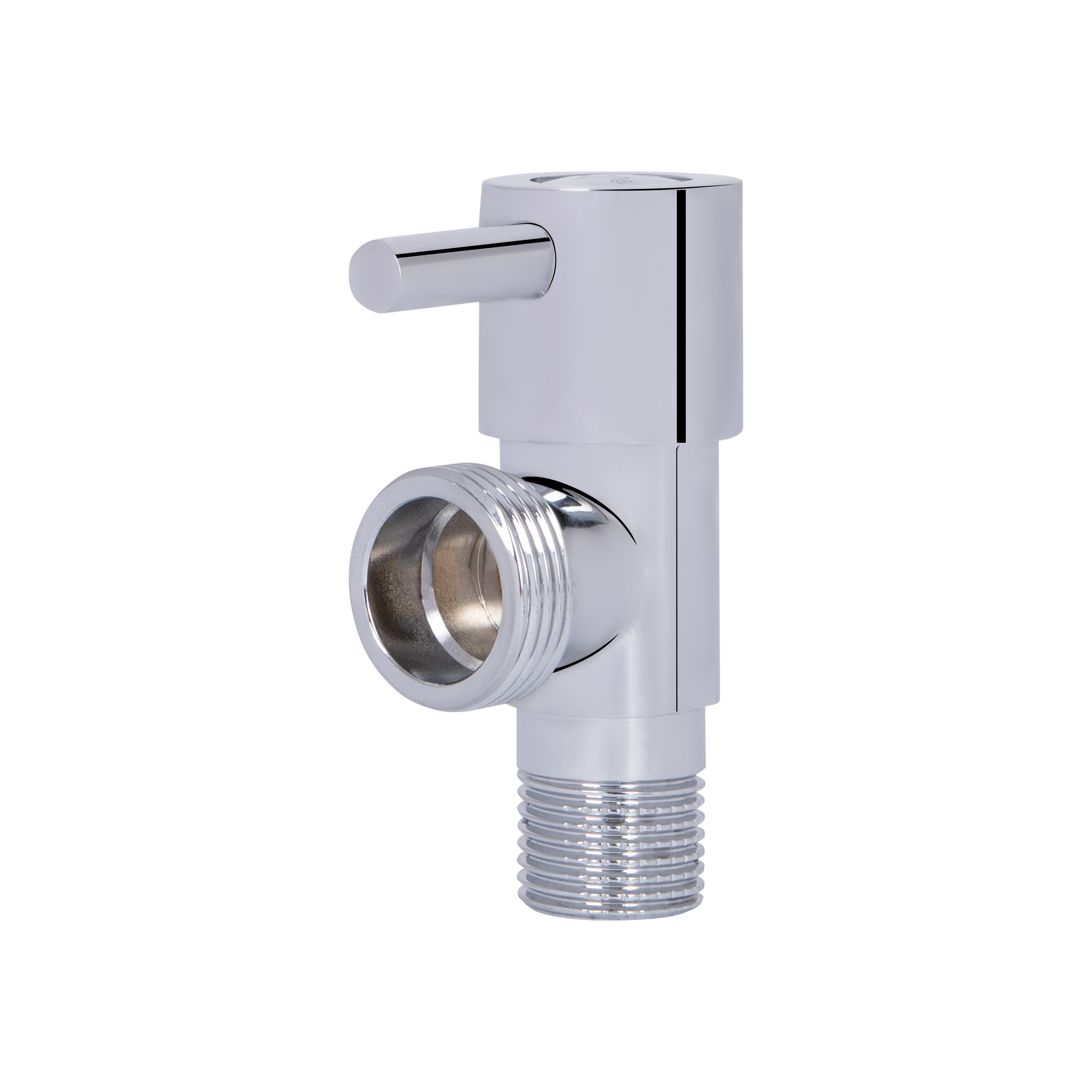 Угловой кран Thermo Alliance Standart SF343W1520 с керамической буксой 1/2"Н х 3/4"Н