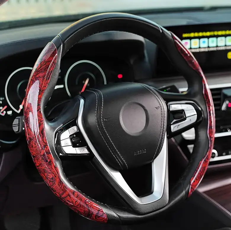 Накладка на руль 38 см 2 шт. Красный (Y01087-3) - фото 3 Накладка на руль 38 см 2 шт. Красный (Y01087-3) - фото 3