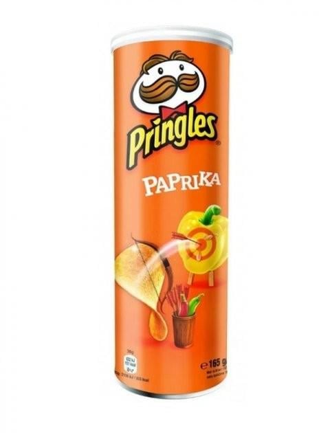 Чипсы Pringles Паприка 165 г 4 шт. (11400877)