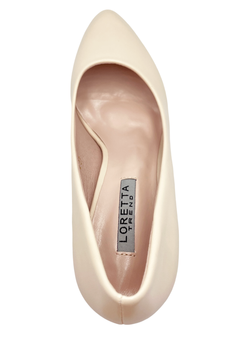 Туфли женские Loretta р. 38 Бежевый (A91-222) - фото 3 Туфли женские Loretta р. 38 Бежевый (A91-222) - фото 3