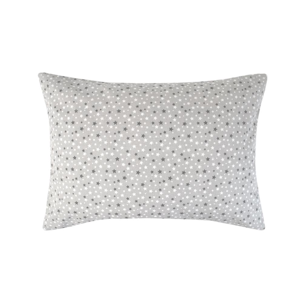 Наволочки Iris Home ранфорс Small Stars 50x70 2 шт. Серый (11240677)