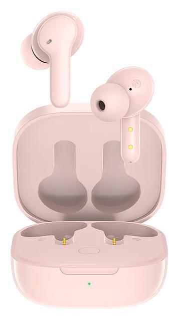 Наушники беспроводные QCY T13 Pink (851510)