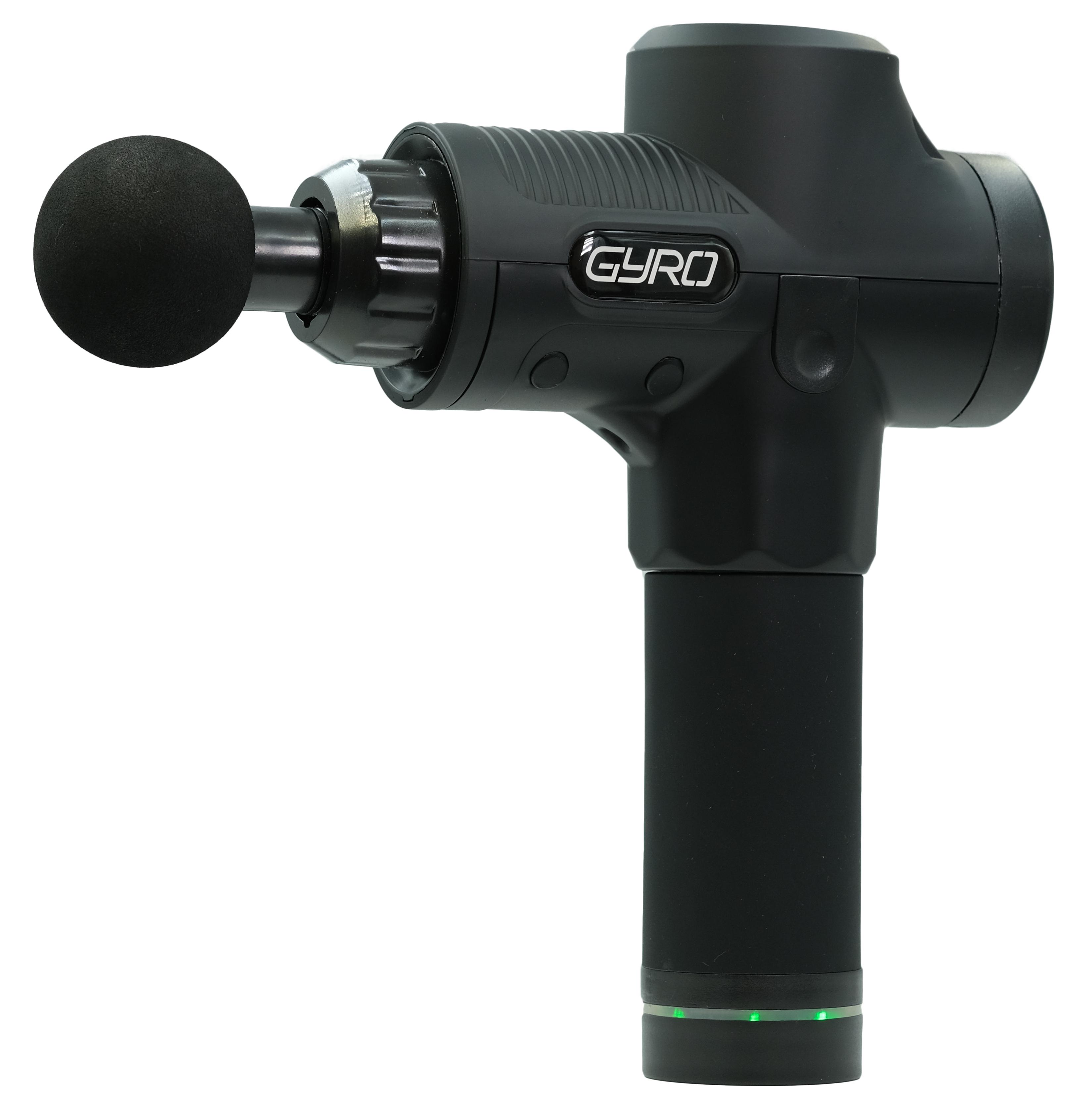 Перкуссионный массажер для тела и мышц Gyro Muscle Gun Massager Black (4655017)