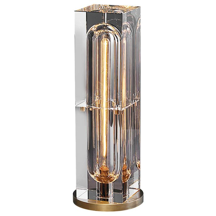 Настільна лампа Glassy crystals E14 40W Мідний (SDLF-00008)