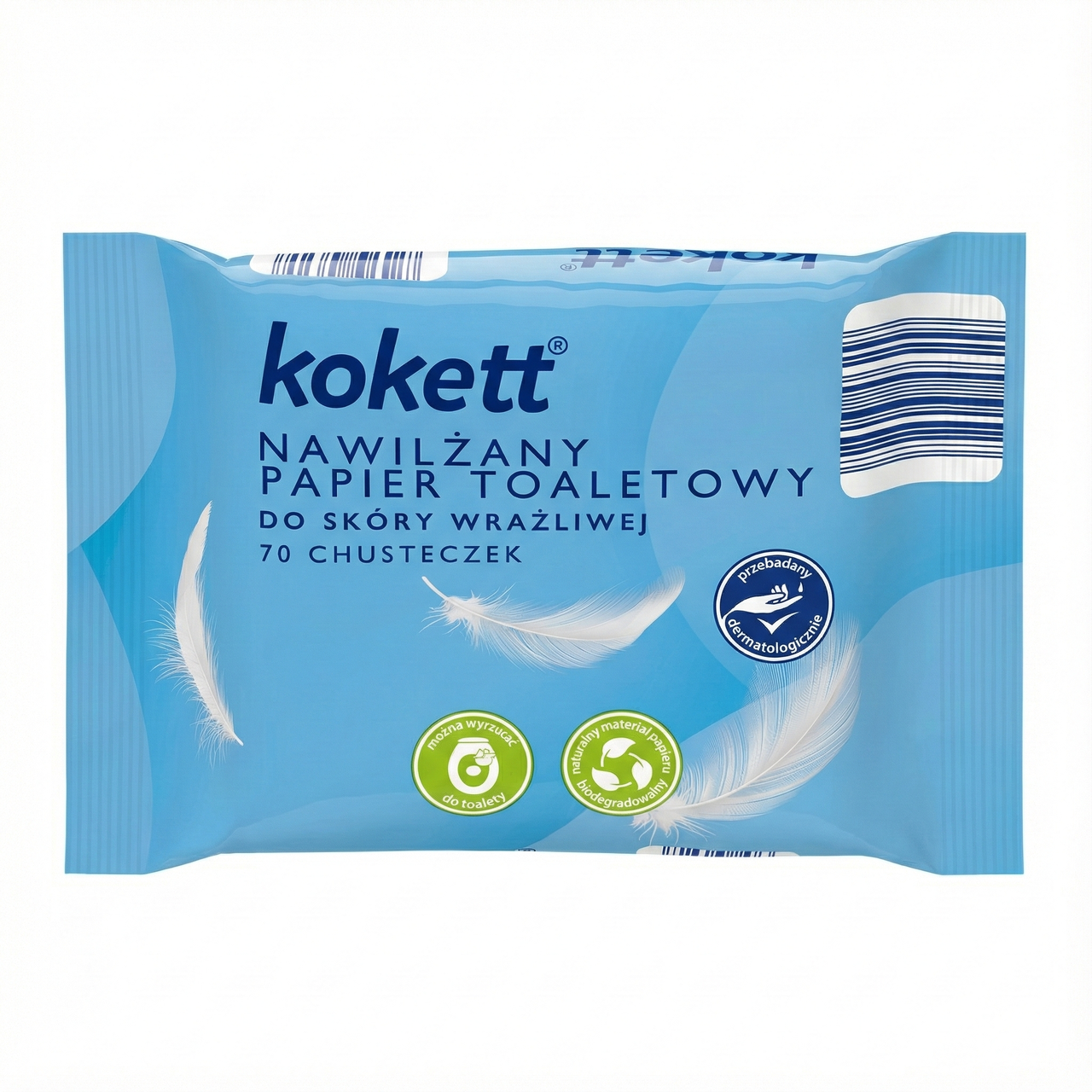 Туалетная бумага влажная Kokett для чувствительной кожи 70 шт. (000006752)