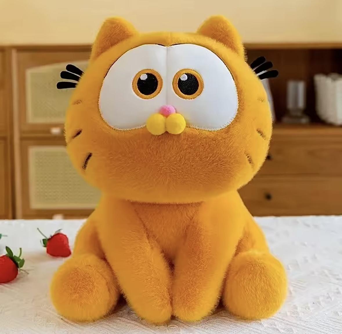 Игрушка детская мягкая Wuke плюшевый кот Гарфилд Оранжевый