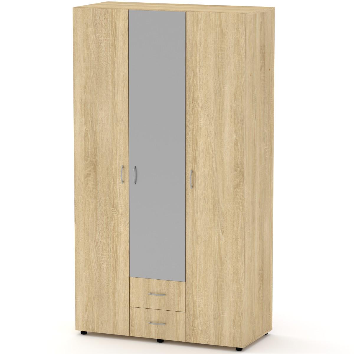 Шафа з розпашними дверцятами Компаніт Шкаф-6 Дуб Сонома