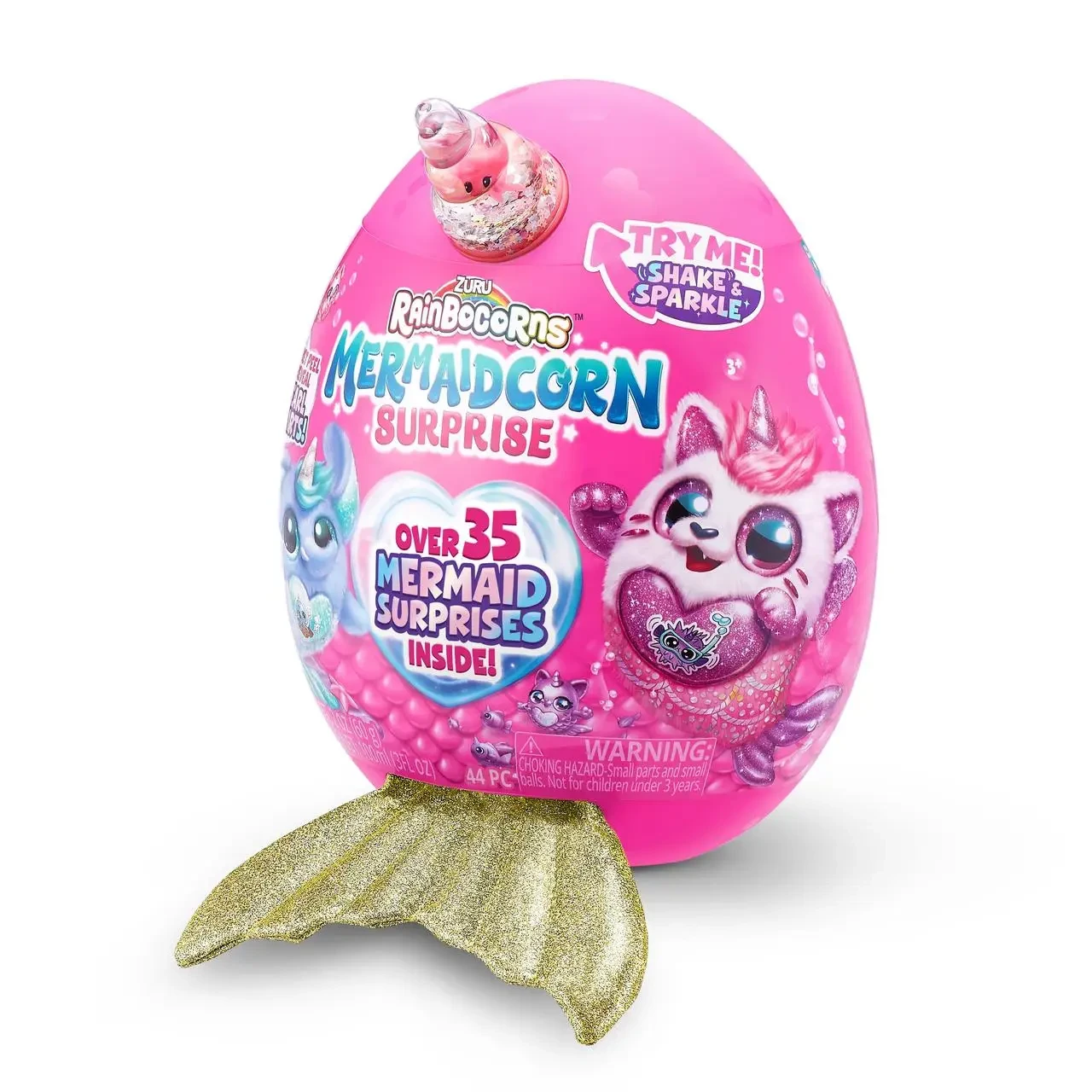 Мягкая игрушка сюрприз Rainbocorns Mermaidcorn Zuru в яйце с аксессуарами