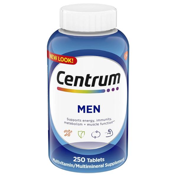 Вітамінно-мінеральний комплекс для чоловіків Centrum Multivitamin&Mineral for Men 250 табл. (24068124)