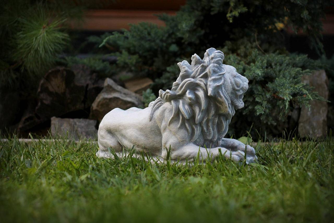 Садовая фигура/статуэтка Лежачий Лев из цемента ручная работа 25 см (642183) Садовая фигура/статуэтка Лежачий Лев из цемента ручная работа 25 см (642183)