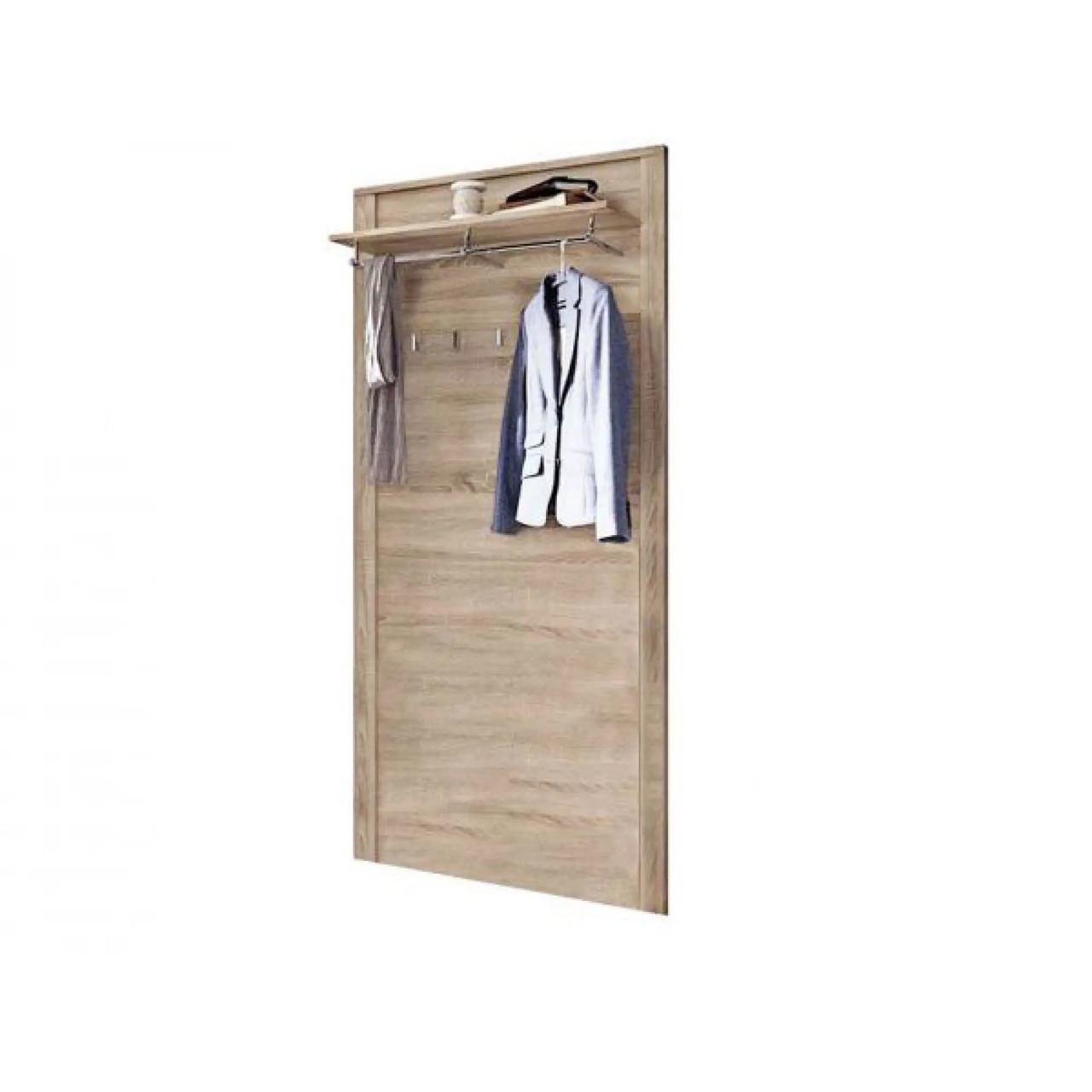 Вешалка для одежды настенная Гербор Гоу PAN/19/9 Дуб Cонома (GRB-1080)