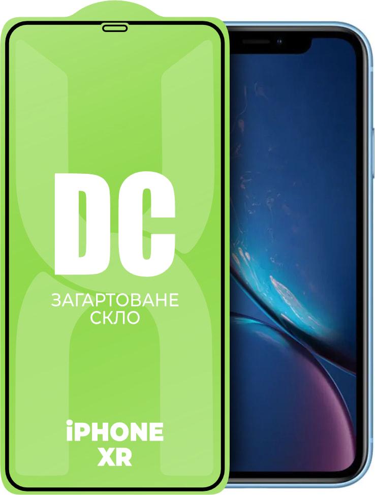 Скло захисне DC Glass iPhone XR Full Glue (33920)