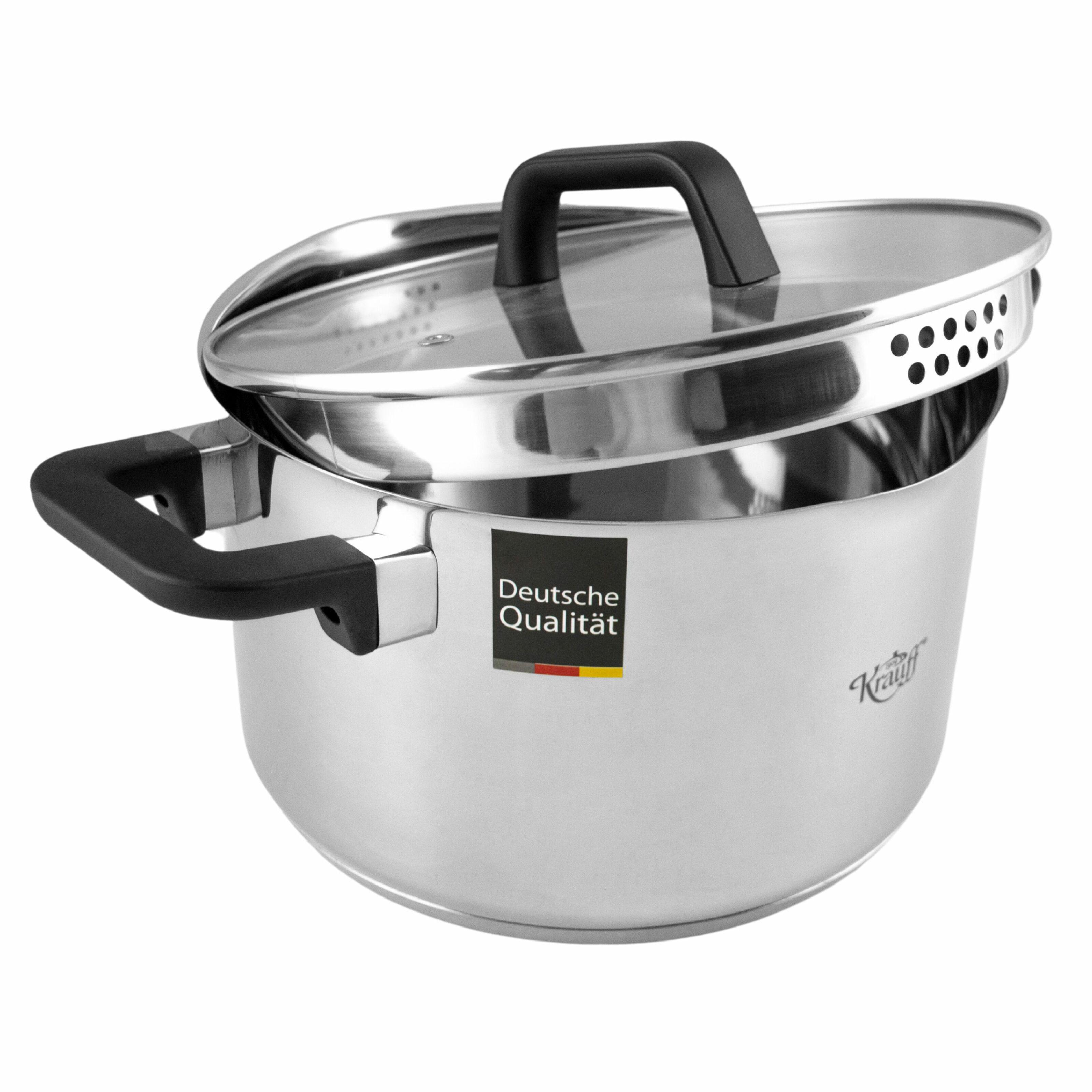 Каструля Krauff Herzog з кухонними аксесуарами 6,3 л (28729) - фото 7 Каструля Krauff Herzog з кухонними аксесуарами 6,3 л (28729) - фото 7