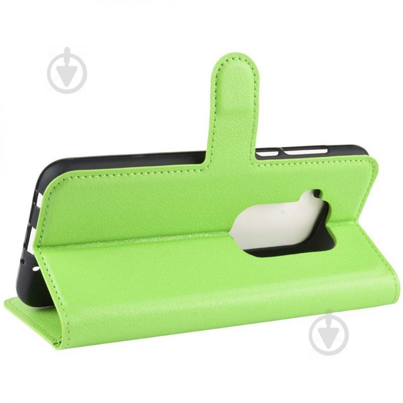 Чехол-книжка Litchie Wallet для Motorola One Zoom Green (hub_ogDo52931) - фото 4