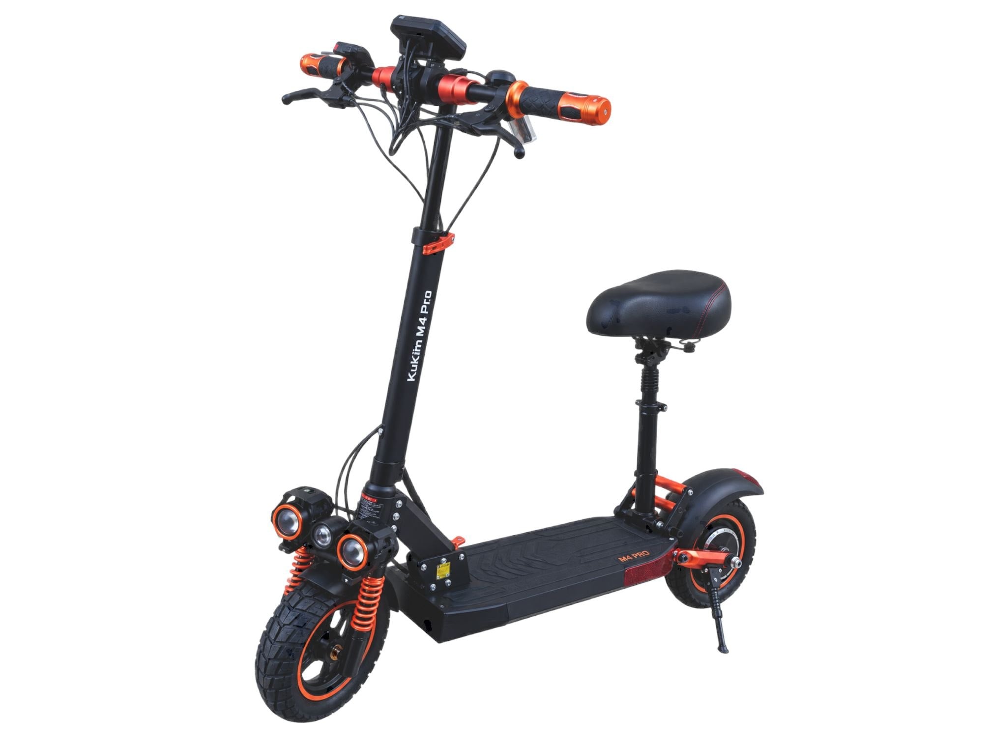 Электросамокат KugooKirin M4 Pro Plus 2026 1000W 18Ah с сиденьем