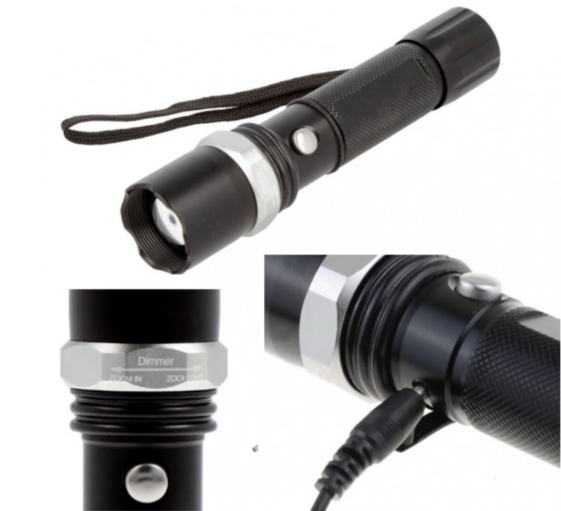 Ліхтар ручний акумуляторний Swat Multifunction Flashlight 100 м (0000000232) - фото 9