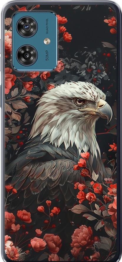 Чехол на Motorola Moto G54 Цветочный страж (6102u-3339-42517) Чехол на Motorola Moto G54 Цветочный страж (6102u-3339-42517)