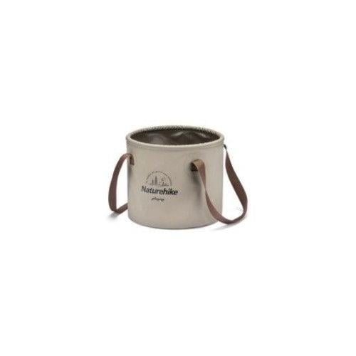 Ведро складное Naturehike Round bucket PVC 10 л NH20SJ040 Coffee (77885)