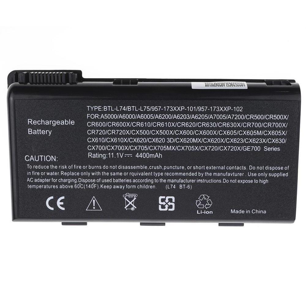 Аккумулятор для ноутбука MSI CR620 4400 mAh 11,1V (149269)