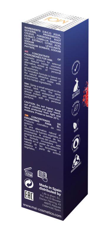 Спрей з феромонами Concentrated Pheromones for Him Attraction 10 мл - фото 4