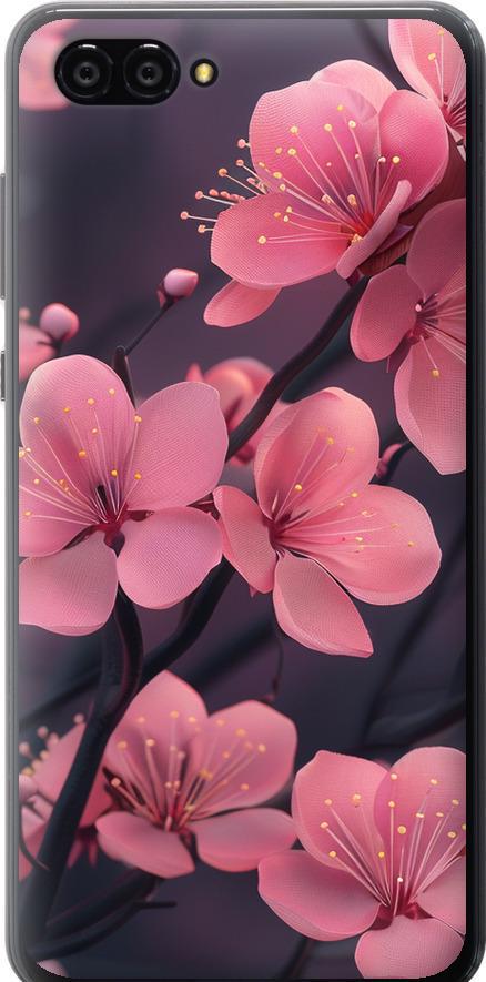 Чехол на Huawei Nova 2S Пурпурная сакура (6075u-1388-42517) Чехол на Huawei Nova 2S Пурпурная сакура (6075u-1388-42517)