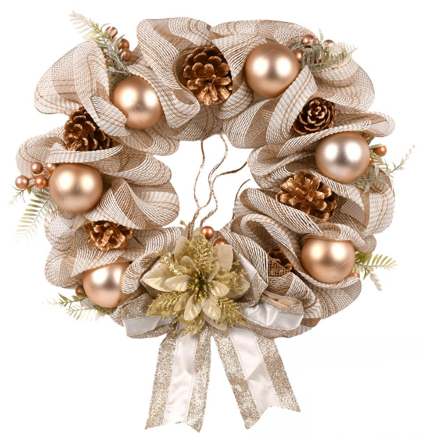 Декор рождественский Венок 40 см (R33918)