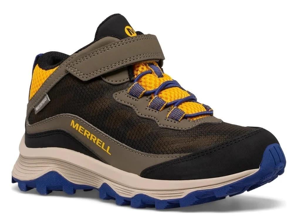 Черевики дитячі зимові MERRELL Moab Speed Mid AC Waterproof р. 31/20 см Cobalt/Gold (13885913) - фото 3