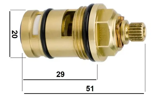 Кранбукс дивертор Aqua-World перемикач душа кераміка - фото 2 Кранбукс дивертор Aqua-World перемикач душа кераміка - фото 2