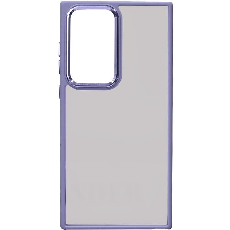 Протиударний Чохол Epik для Samsung Galaxy S22 Ultra North Guard TPU+PC Lavender