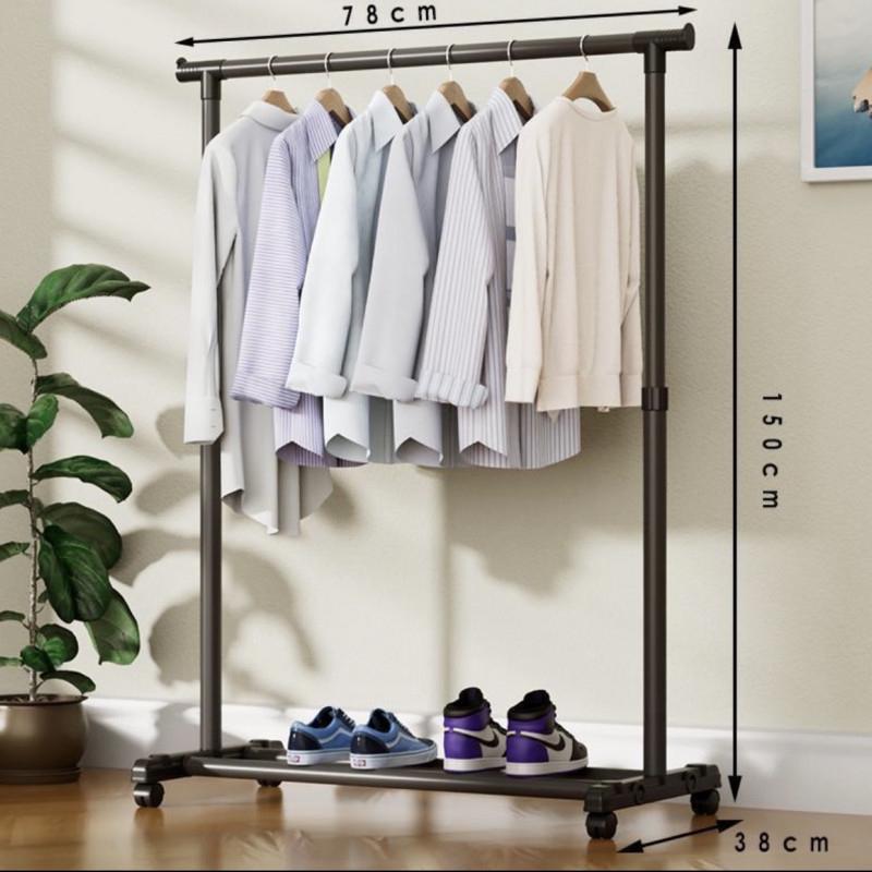 Стійка для одягу та взуття Clothes Rack CR-13 Чорний (SS-17) - фото 3