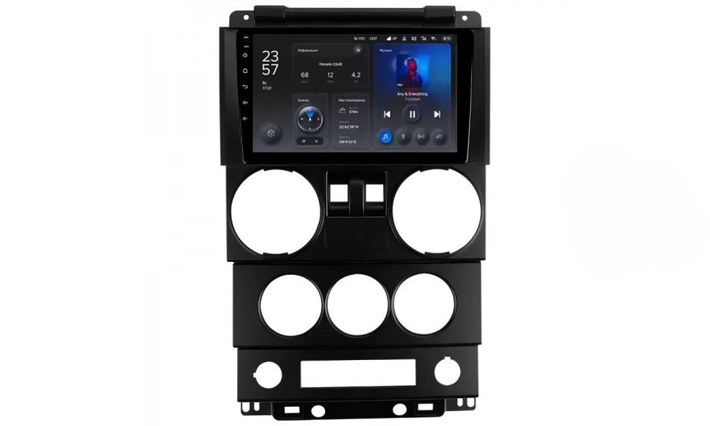Автомагнитола штатная Teyes X1 2/32 GB Wi-Fi для Jeep Wrangler 3 JK F1 2008-2010 L1 9" (AR-76445)