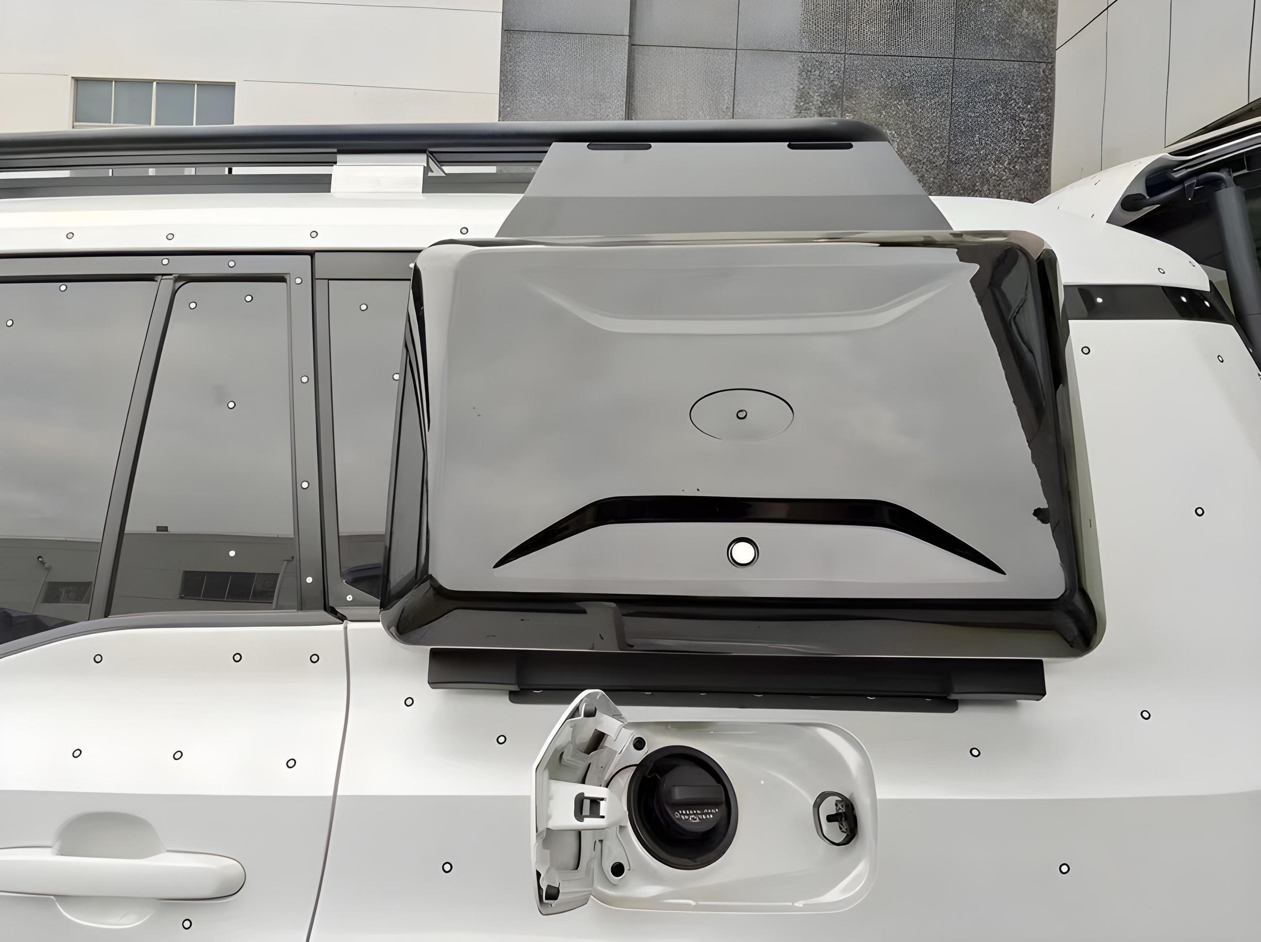 Экспедиционный ящик GBT для Toyota Land Cruiser Prado 250 abs-пластик Черный (148157)