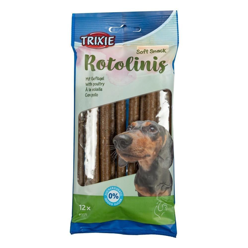 Лакомство для собак Trixie Soft Snack Rotolinis Палочки с домашней птицей 120 г (1789920298)