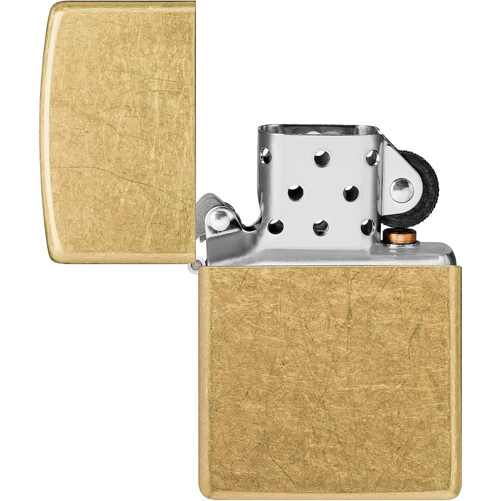Запальничка ZIPPO Regular Street Brass (48267) - фото 5 Запальничка ZIPPO Regular Street Brass (48267) - фото 5