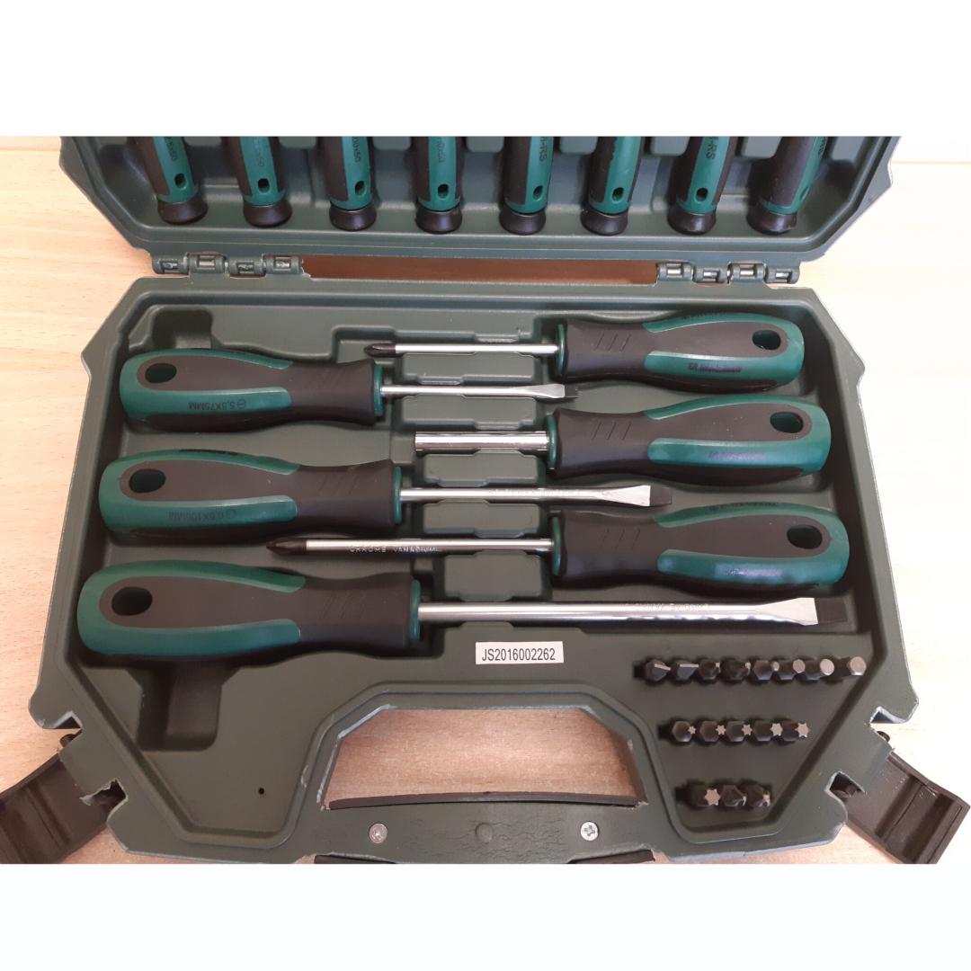 Набор отверток с битами Mannesmann M11850 30 шт. (11198202) - фото 4 Набор отверток с битами Mannesmann M11850 30 шт. (11198202) - фото 4