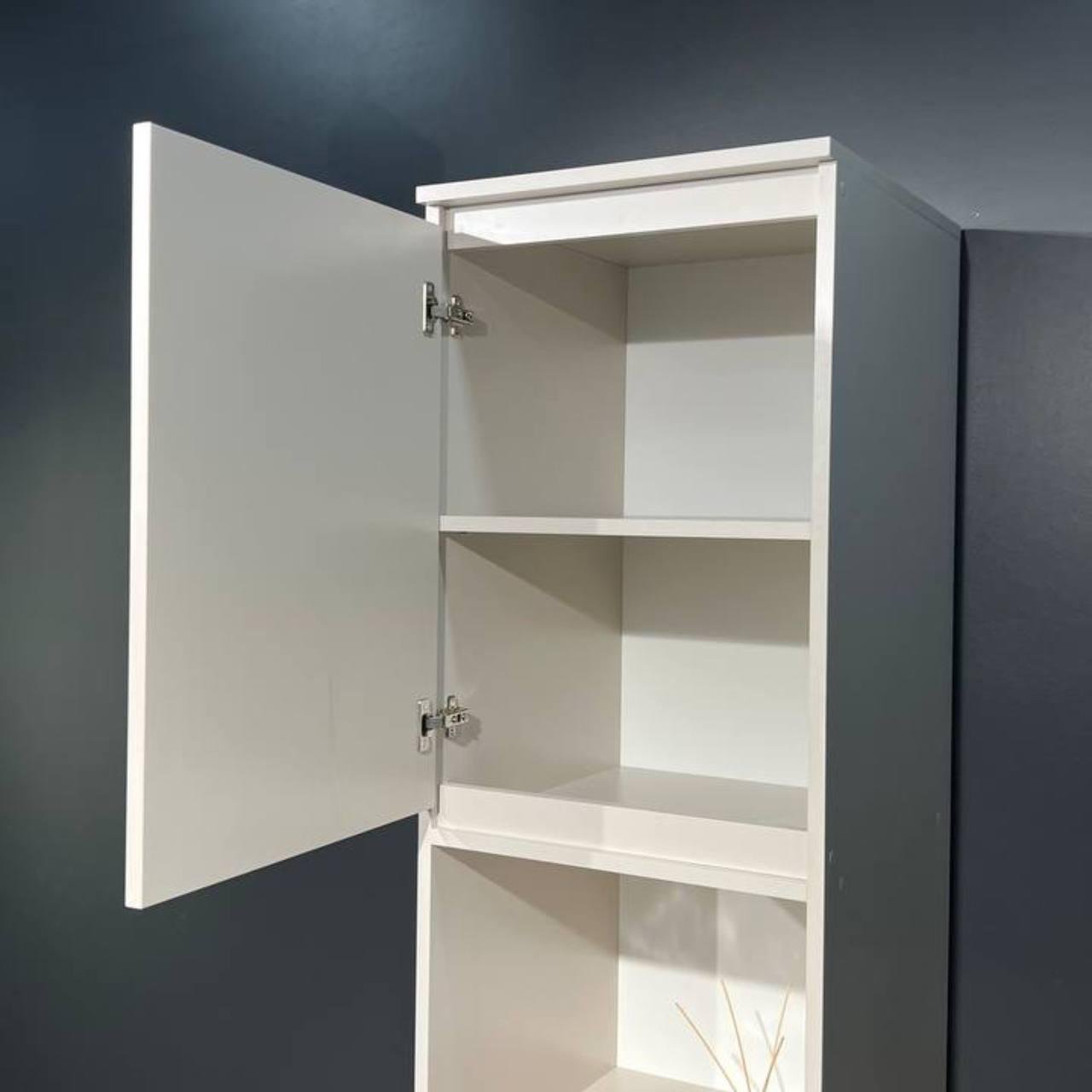 Шкаф-пенал с полками 2 дверцы шкаф в спальню для вещей (УТП014935) - фото 3