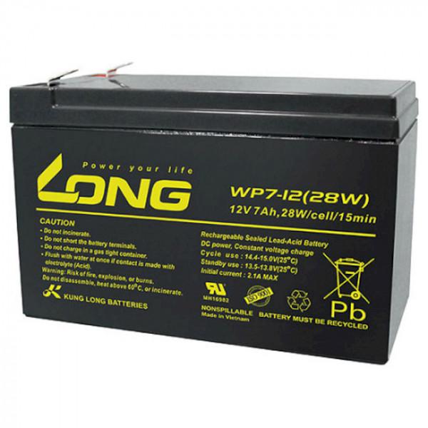 Аккумулятор для ИБП Long WP7-12 AGM 12V 7 Ah (33088484)