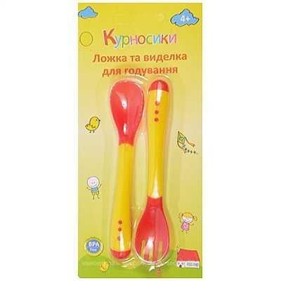 Ложка та виделка Курносики Від 4 Міс 7061 (4890210070612)