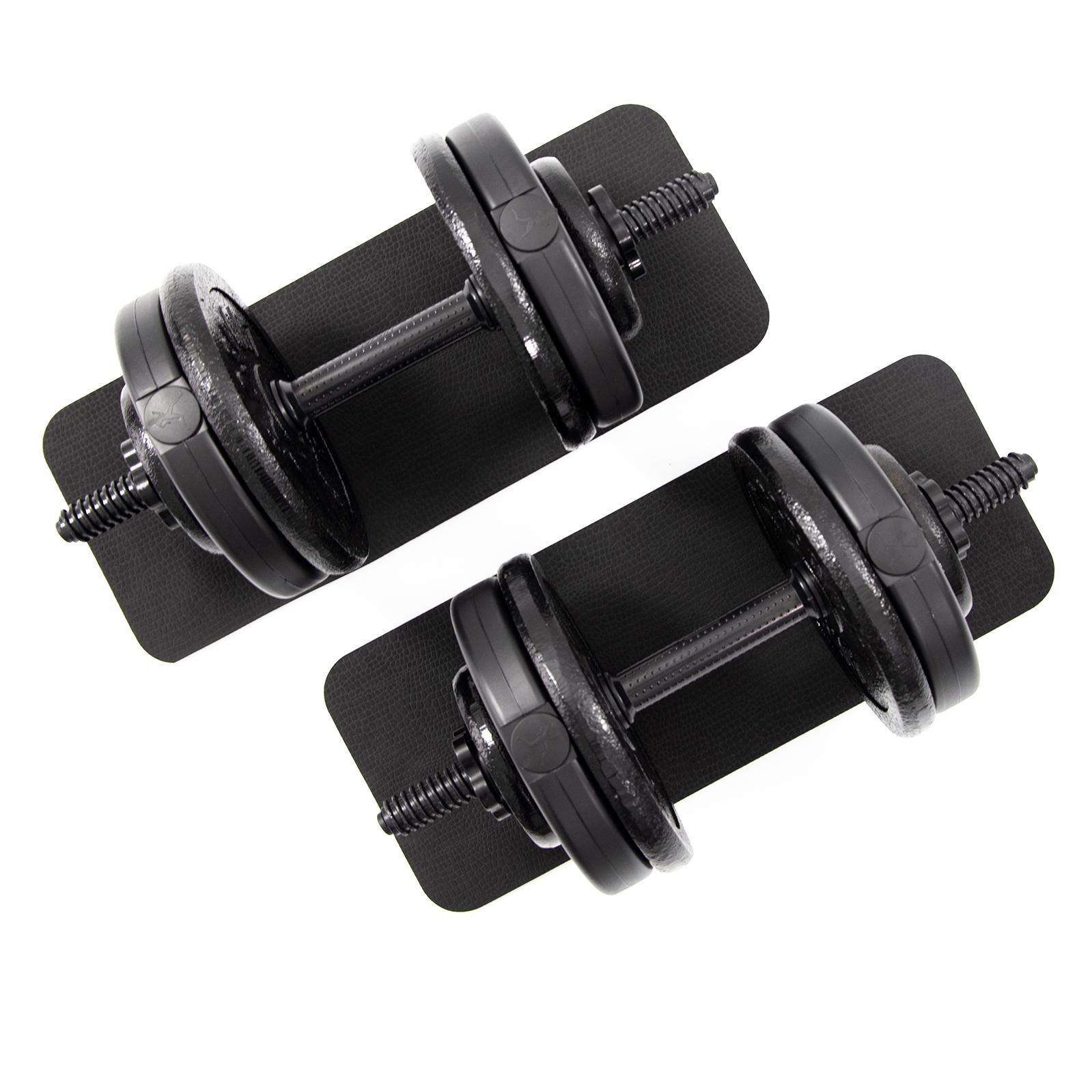 Гантелі набірні-розбірні з регульованою вагою OSPORT Mix 2 шт. по 18,5 кг (OF-0157) - фото 3 Гантелі набірні-розбірні з регульованою вагою OSPORT Mix 2 шт. по 18,5 кг (OF-0157) - фото 3