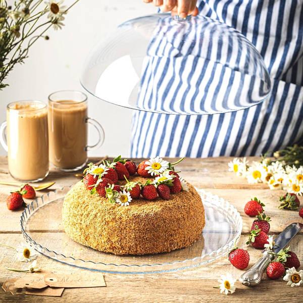 Тортівниця Pasabahce Patisserie 95198 32,2 см (118785) - фото 3